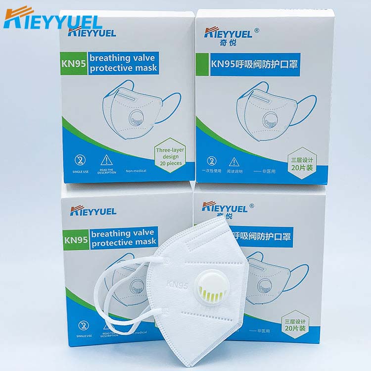I-KN95 Breathing Valve Avikelayo Imaski